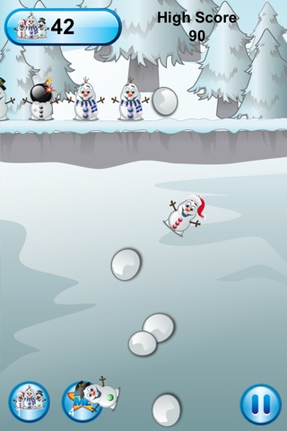 Frozen Snowman Knockdown Pro screenshot 2