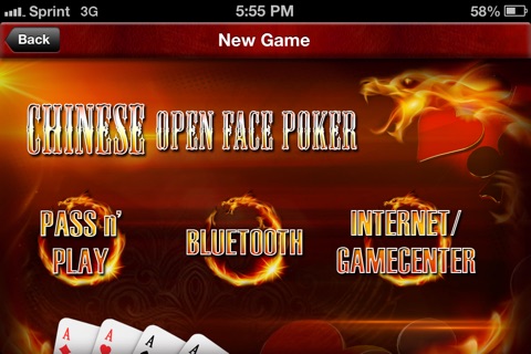 Chinese Open Face Poker screenshot 2
