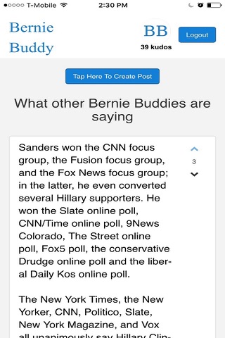 Bernie Buddy screenshot 2