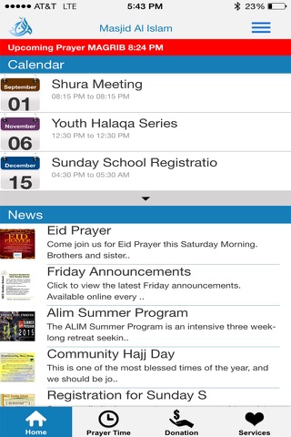 Masjid Communicator screenshot 4