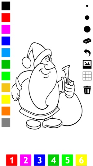 圖畫書 聖誕節兒童：有很多圖片喜歡聖誕老人，雪人，精靈和禮物。遊戲學習：如何畫一幅畫(圖2)-速報App
