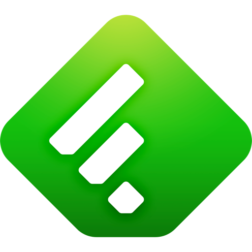 feedly. Read more, know more. icon