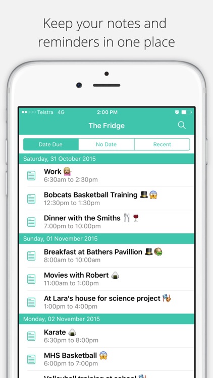 The Fridge App