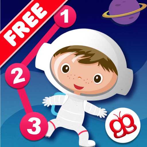 Dot-to-Dot Adventure Free - Learn Numbers and Letters Icon