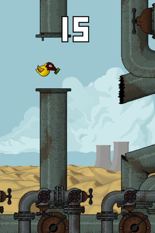 Tappinator - Nuclear Bird with Flappy Wings screenshot 3