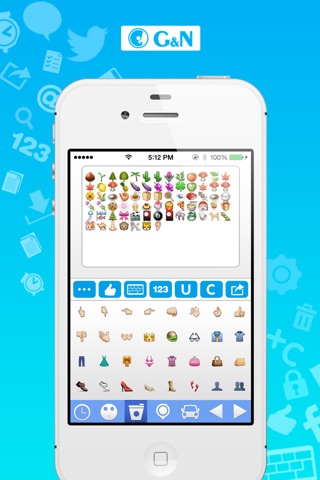 Color Text & Bubble For SMS + Texting + MMS - Cool Fonts - Characters + Symbols - Smileys + Icons + Font - Symbol Keyboard - Free screenshot 2