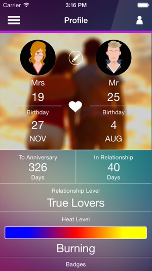 Lovers App