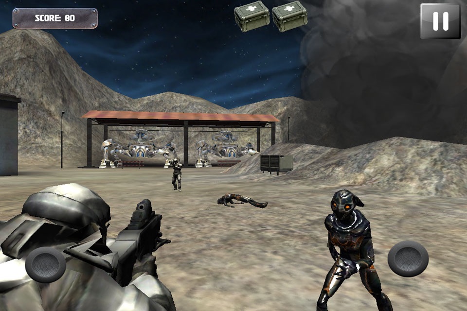 Astro War Space Soldier Free screenshot 2