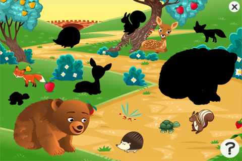 Animal game for children age 2-5: Get to know the animals of the forest screenshot 3