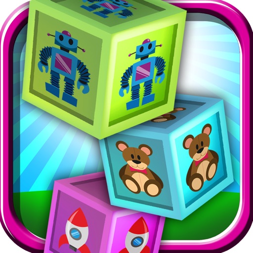 A Kids Tower Builder Game - Stack The Blocks To The Top Free iOS App