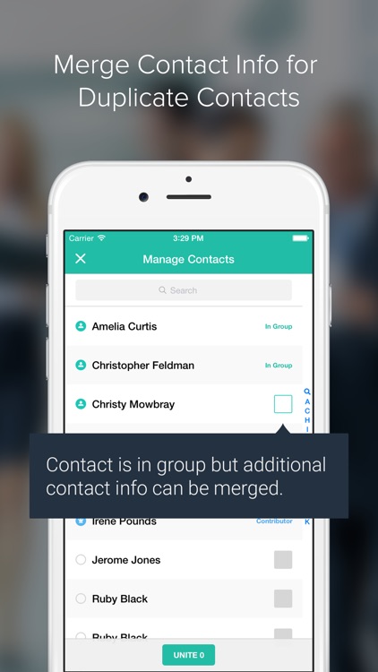 InviteUnite - Share Contacts screenshot-4