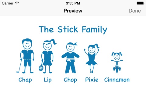 Stick Family Creator screenshot 4