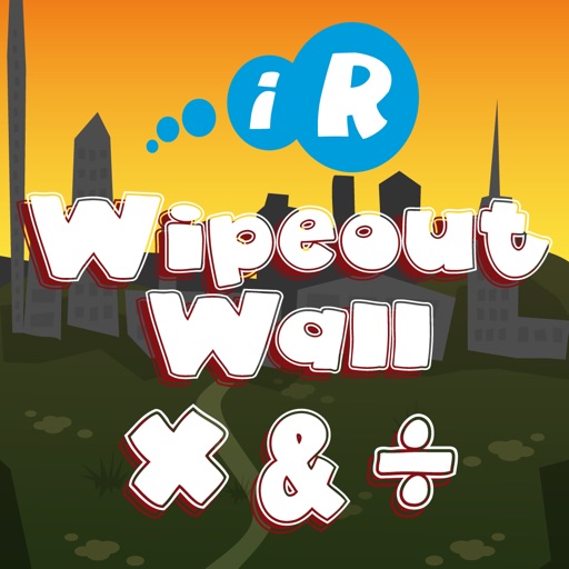 Wipeout Wall for iPad (Multiplication & Division) iOS App