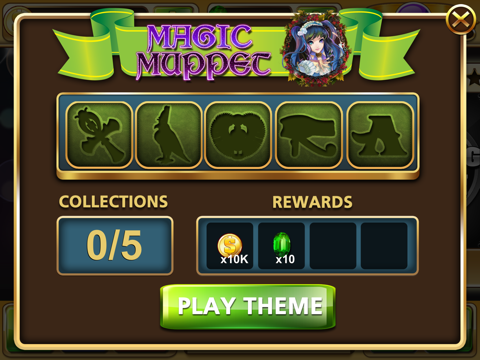 Slots - Magic Puppet HD screenshot 2