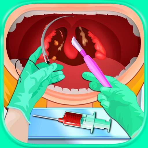 Throat Surgery Simulator - Doctor & Surgeon Games FREE Icon