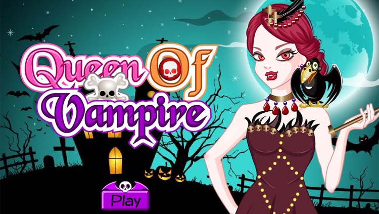 Queen of vampire - Dress up games