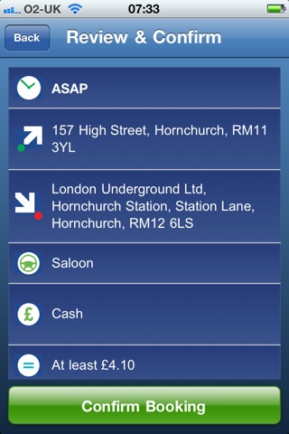 Hornchurch MiniCabs screenshot 4