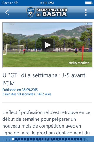 SC Bastia screenshot 4