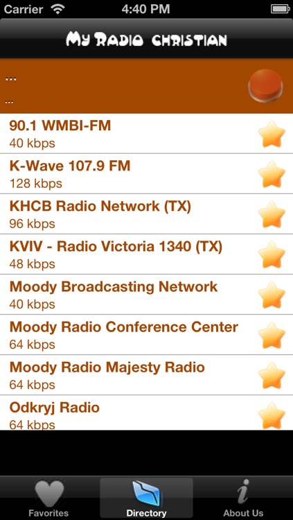 Christian Radio.
