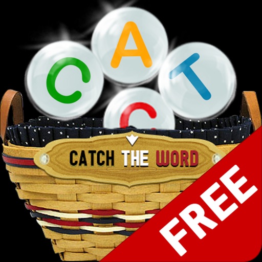 Catch The Word - Learn to Spell Fun Spelling Kids Game Icon