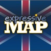 United Kingdom Expressive Map Digital Atlas App