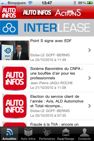 AUTO INFOS screenshot 2