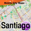 Map of Santiago (Chili)