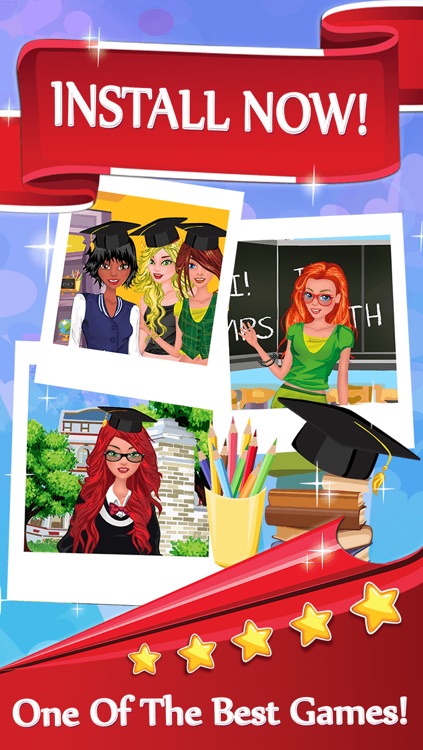 Campus Fashion Girls - Dress-Up Your Model Like A Princess FREE screenshot-4