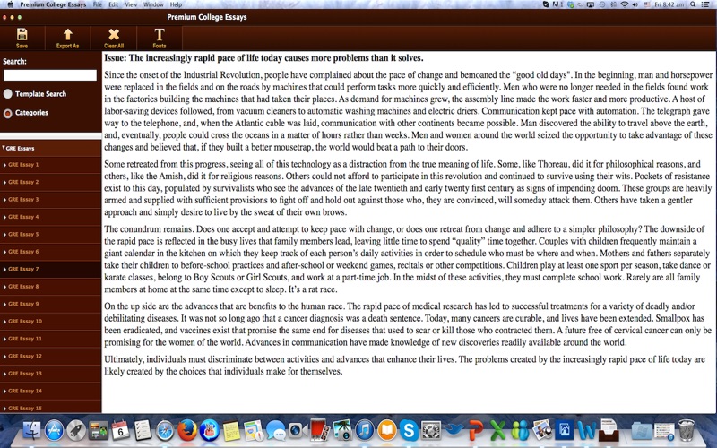 Premium College Essays - Exam Prep for GRE, SAT, College Admission thumbnail 1