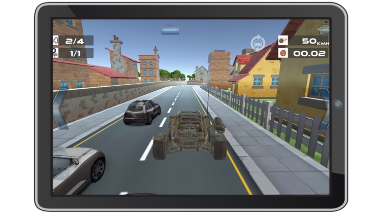 Town Car 3D Racing screenshot-3