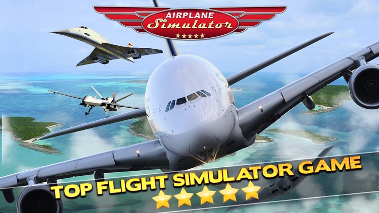 3D Plane Flying Parking Simulator Game - Real Airplane Driving Test Run Sim Racing Games screenshot-0