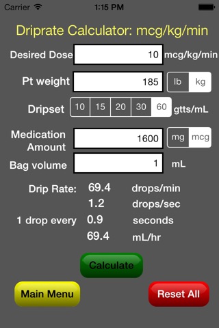 OmniMedix Medical Calculator screenshot 2