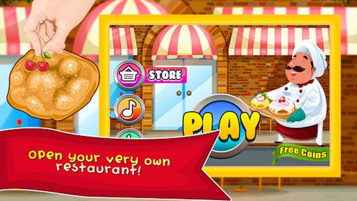 Restaurant Dash - Dessert Cooking Story Shop, Bake, Make Candy Games for Kids
