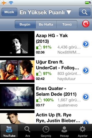 iMusic Tubee -- Music Player and Manager for YouTube. screenshot 2