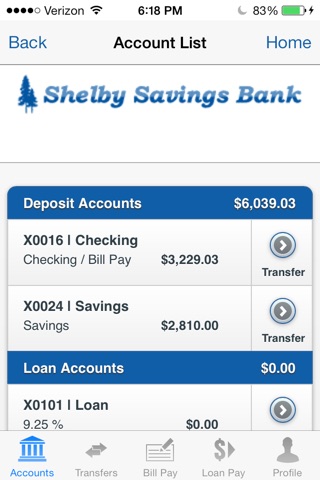 Shelby Savings screenshot 2