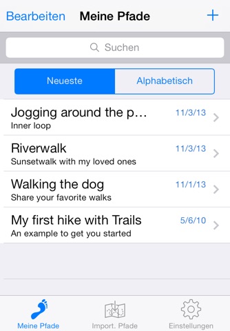 Trails - GPS tracker screenshot 4