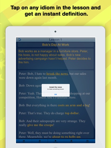 Speak English Like an American for iPad screenshot 4