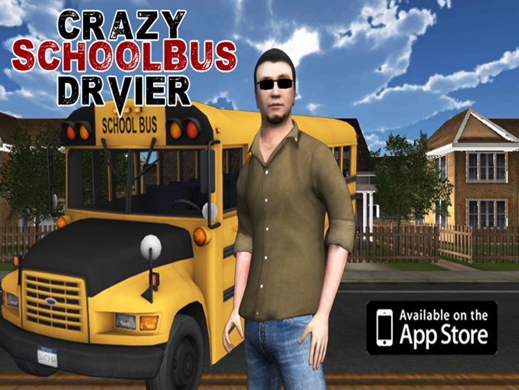 Crazy School Bus Driver 3D HD Plus