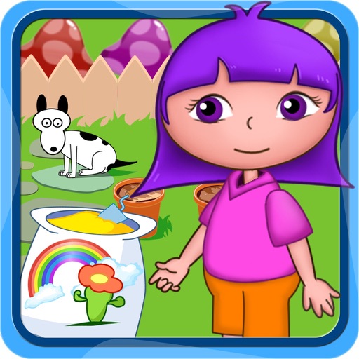 Alice's magical garden free games for kids icon
