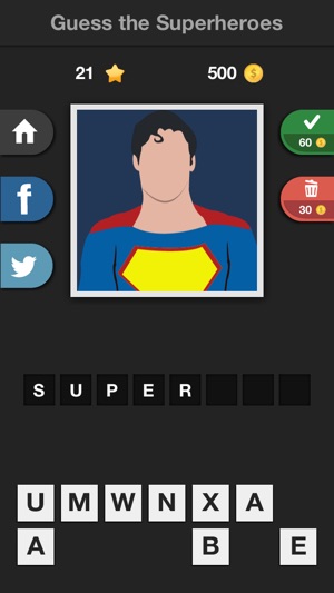 Icontrivia : Guess the Superheroes