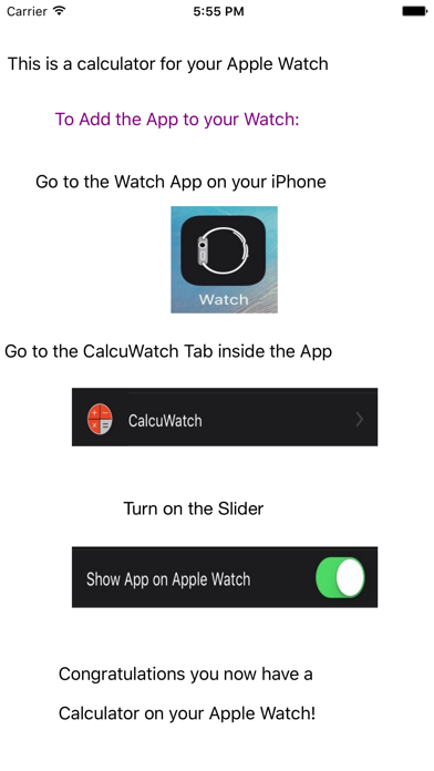 How to cancel & delete CalcuWatch from iphone & ipad 1