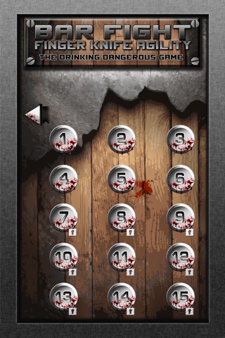 Bar Fight Finger Knife Agility : The drinking dangerous game - Free Edition screenshot 2