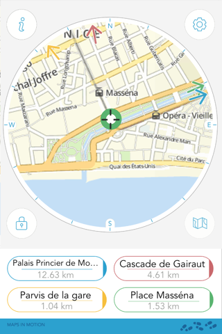 Nice and Monaco Compass : Offline Map screenshot 3
