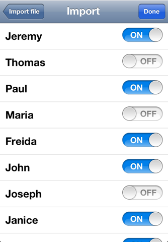 Contacts migration lite screenshot 3