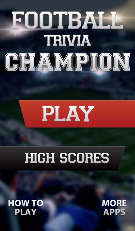 Football Trivia Champion