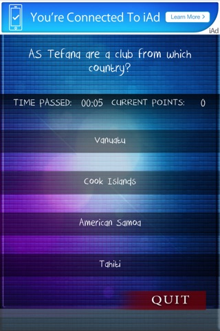 Soccer Quiz - Great Trivia game for soccer fans screenshot 3