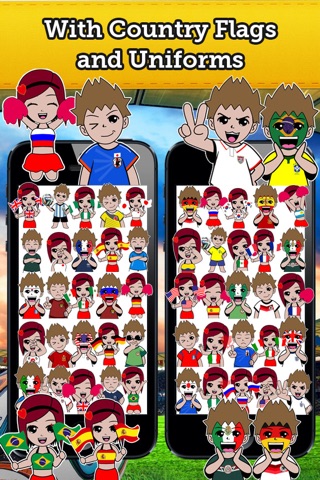 Emoji Germany Soccer Fan Free screenshot 3