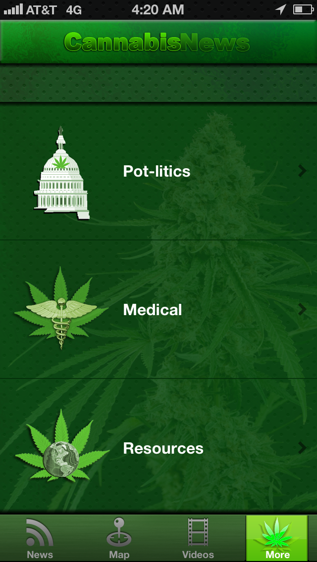 Cannabis News Pro review screenshots
