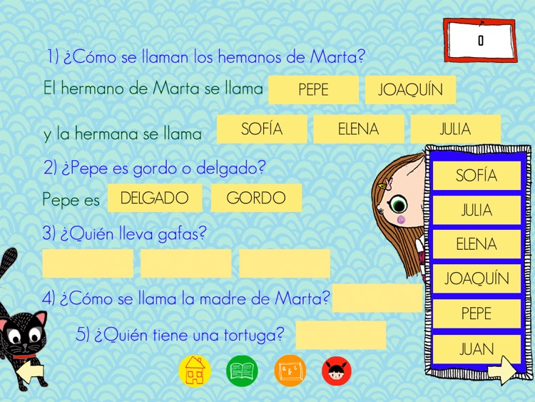 Learning spanish with Marta