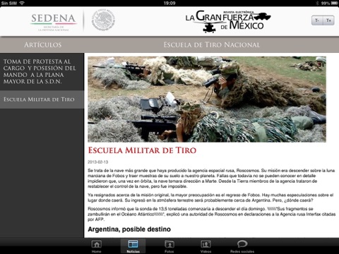 Revista Oficial La Gran Fuerza de México screenshot 3